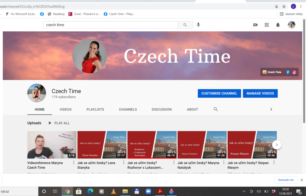 TOP 9+1 YouTube kanálů k češtině pro cizince | Czech Time
